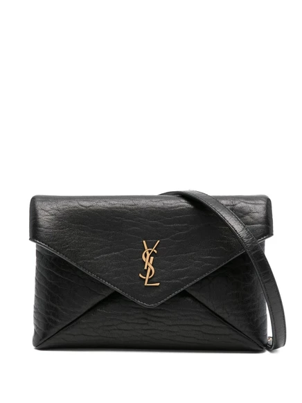 Сумка через плечо с клапаном Saint Laurent Cassandre black