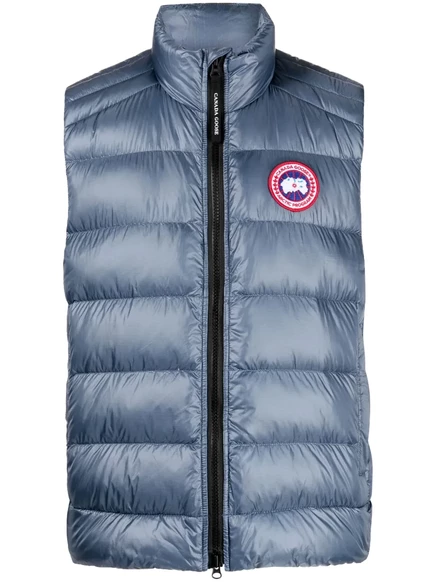 Жилет с логотипом Canada Goose Crofton и аппликацией blue