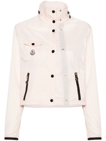 Куртка из габардина Moncler Lico pink