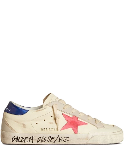 Женские кеды Golden Goose Super Star Penstar, бежевые