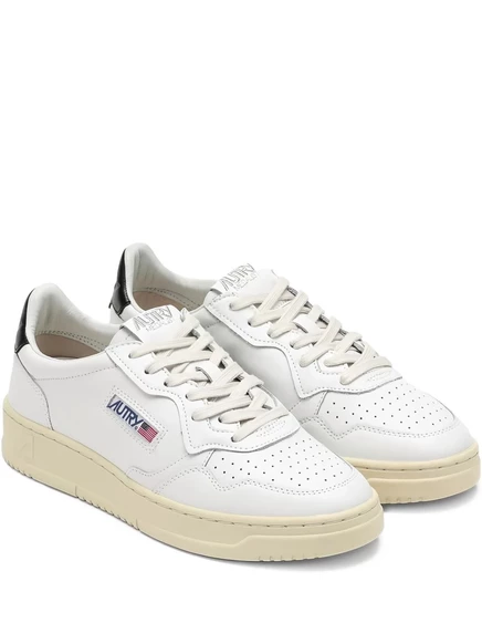Кожаные кроссовки Autry white