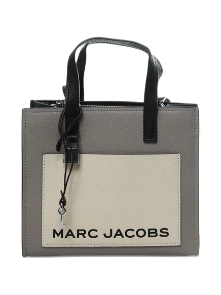 Сумка-тоут Marc Jacobs колор-блок, серая