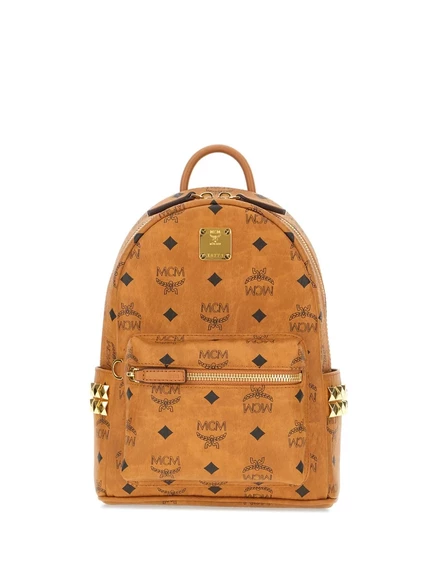 Рюкзак с монограммой MCM brown