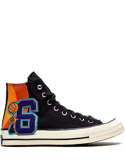 Унисекс высокие кеды Converse Chuck 70 x Space Jam, черные