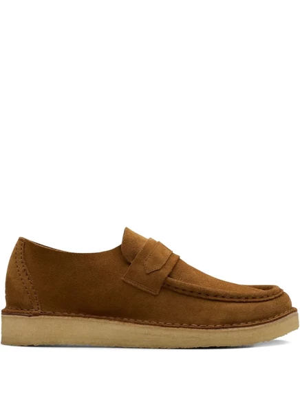 Мужские лоферы Clarks Originals Nomad замшевые, коричневые