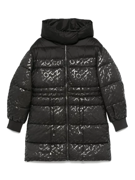 Пуховик с логотипом PINKO black