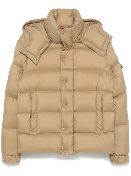 Мужской пуховик Moncler Vezere, светло-коричневый