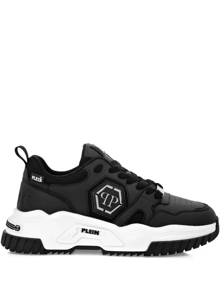 Кроссовки Philipp Plein Predator на толстой подошве black