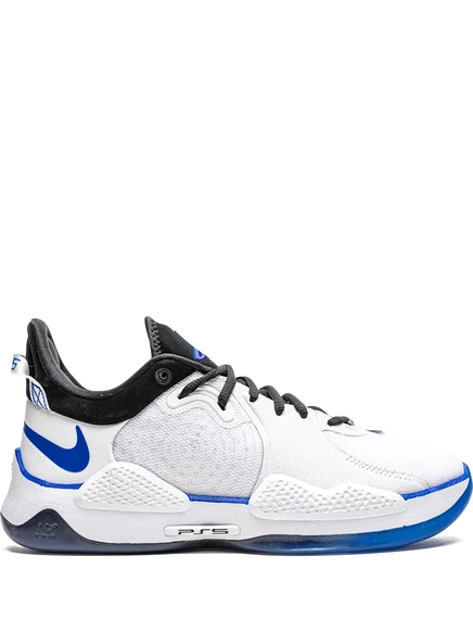 Унисекс высокие кроссовки Nike PG 5, белые