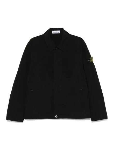 Мужская легкая куртка Stone Island Compass-badge, черная