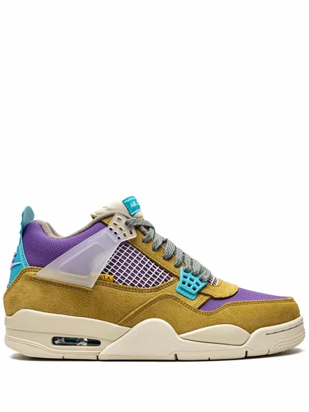 Унисекс кроссовки Jordan Air Jordan 4 Desert Moss, желтые
