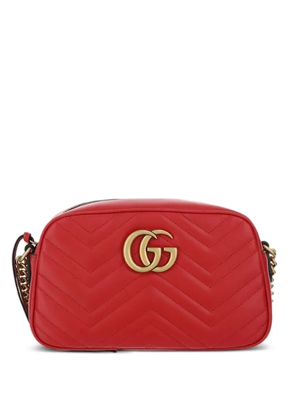 Женская сумка Gucci Marmont, маленькая, красная