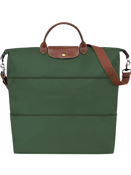 Сумка Longchamp Le Pliage Original расширяемая, темно-зеленая