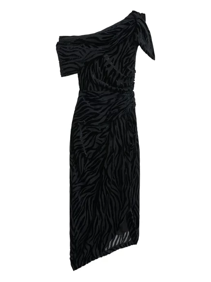 Женское платье Isabel Marant, одно плечо, чёрное