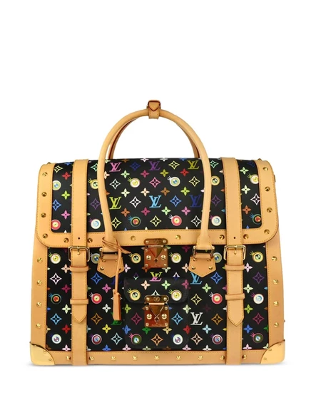 Женская сумка Louis Vuitton x Murakami Monogram, черная