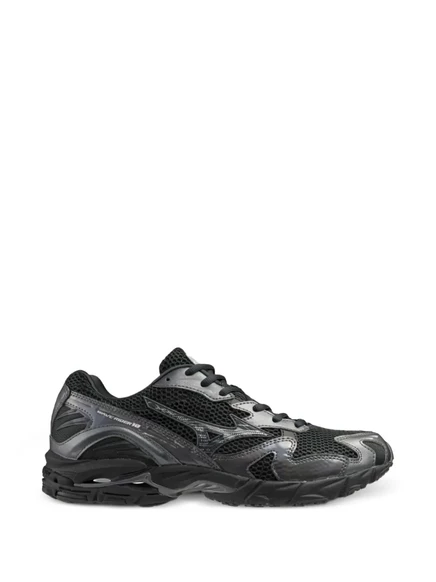 Кроссовки Mizuno Wave Rider 10 с шнуровкой, черные
