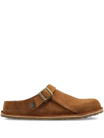 Мулы с ремешком-пряжкой Birkenstock brown
