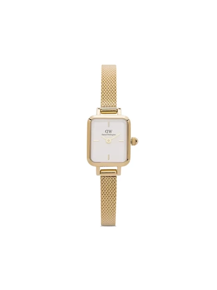 Женские часы Daniel Wellington Mini Quadro 18 мм, золотистые