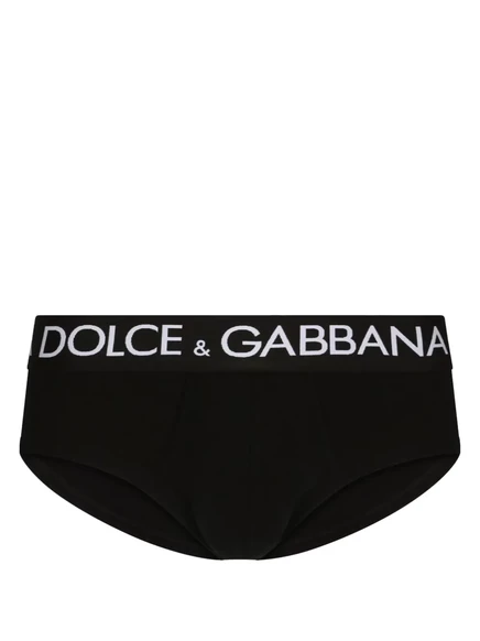 Мужские трусы-брифы Dolce & Gabbana, 2 шт., черные