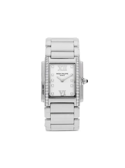 Женские часы Patek Philippe Twenty 4, 25 мм, серебристые
