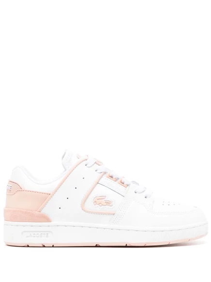 Кроссовки в клетку от Lacoste Court white