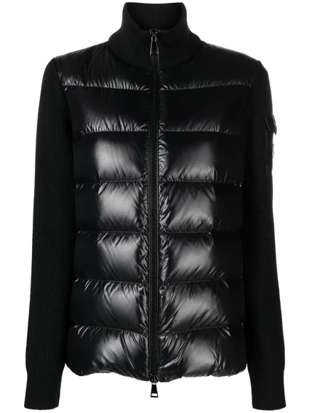 Пуховик Moncler с подкладкой из пуха black