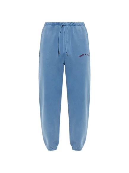 Мужские спортивные штаны DSquared2 с кулиской, синие