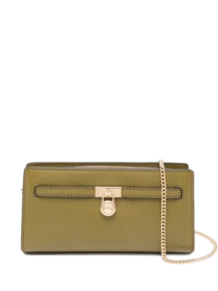 Женская сумка Michael Kors Hamilton через плечо, зеленая