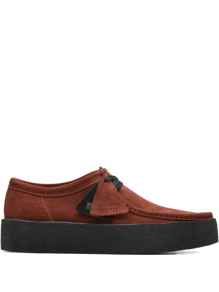 Мужские лоферы Clarks Originals Wallabee Cup, бордовые