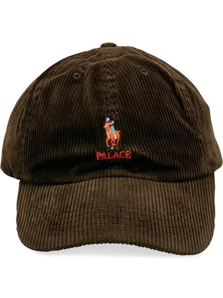 Унисекс кепка Palace Corduroy Classic Polo, коричневая