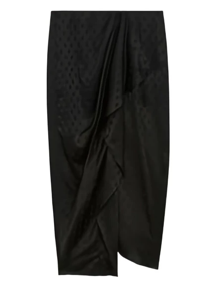 Женская юбка Isabel Marant Breen асимметричная, черная