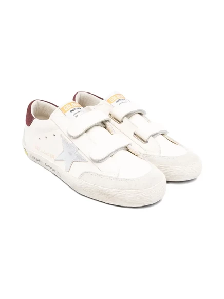 Кроссовки для мальчиков Golden Goose Kids Old School, белые