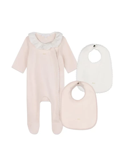 Пижама для девочек Chlo Kids из органического хлопка, розовая