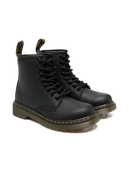 Детские кожаные ботинки Dr. Martens black