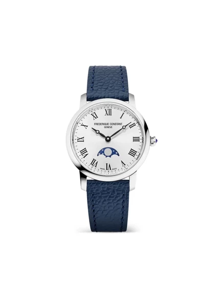 Женские часы Frederique Constant Classics Slimline, 30 мм, серебристые