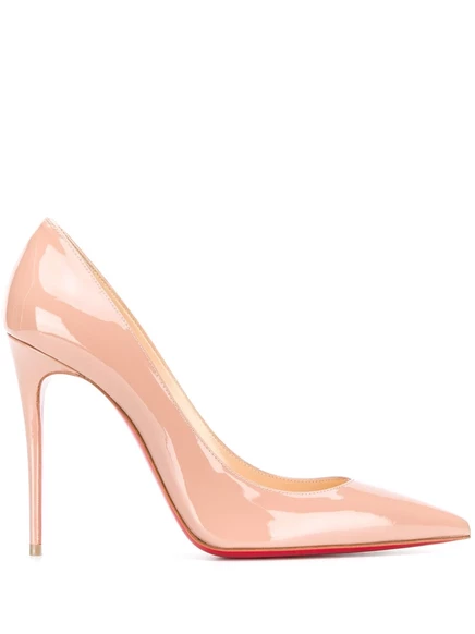 Женские туфли-лодочки Christian Louboutin 100 мм, пудровые