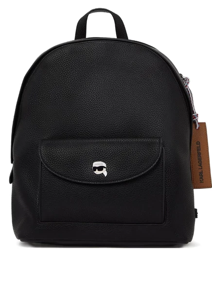 Рюкзак с текстурой гальки от Karl Lagerfeld Ikon