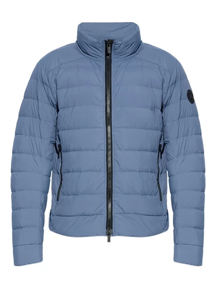 Стеганая куртка Canada Goose на молнии blue