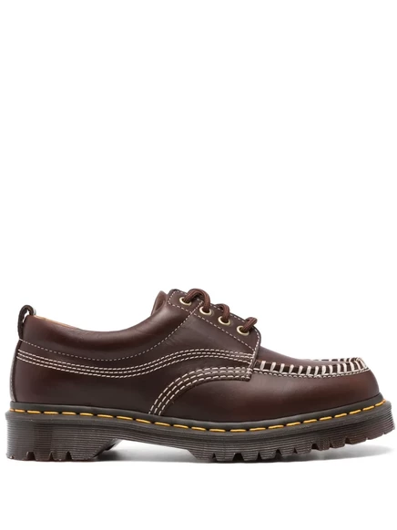 Мужские дерби Dr Martens Lowell кожаные, коричневые
