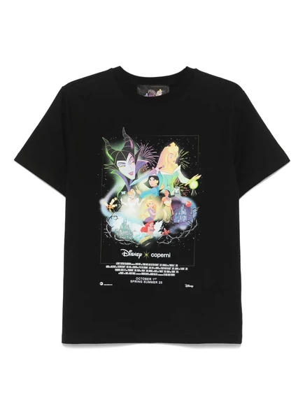 Женская футболка Coperni x Disney Collector, черная