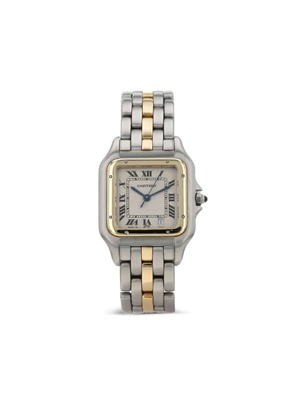 Женские часы Cartier Panthère 27 мм 18K/сталь, белый