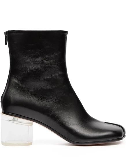 Ботильоны MM6 Maison Margiela на массивном каблуке