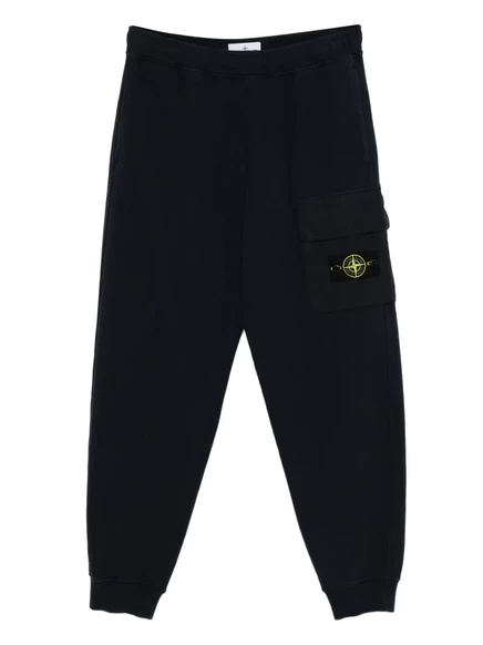 Мужские штаны Stone Island Cargo, темно-синие