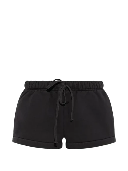 Женские шорты Fear of God Essentials с кулиской, черные