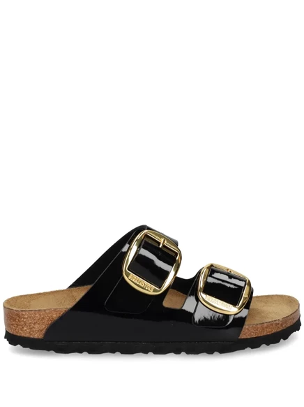 Женские шлепанцы Birkenstock Arizona Big Buckle, черные