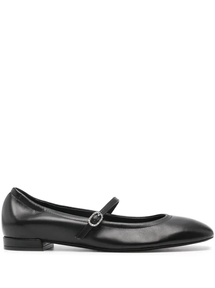 Кожаные балетные туфли Stuart Weitzman Claris от Stuart Weitzman black