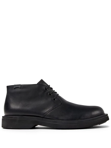 Кожаные ботинки Camper Norman на шнуровке  black