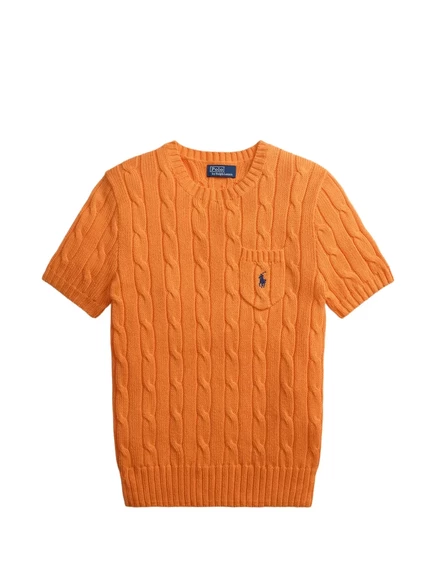 Женский джемпер Polo Ralph Lauren с карманом, оранжевый