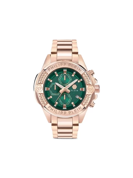 Мужские часы Philipp Plein The $kull 44 мм, зеленые