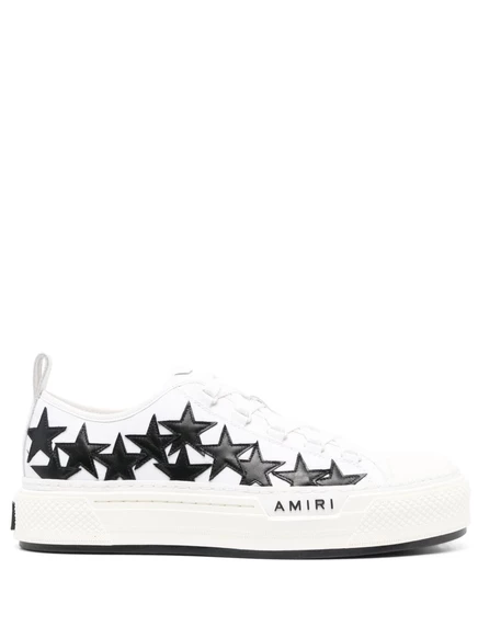 Кроссовки с низким верхом AMIRI star-patch white